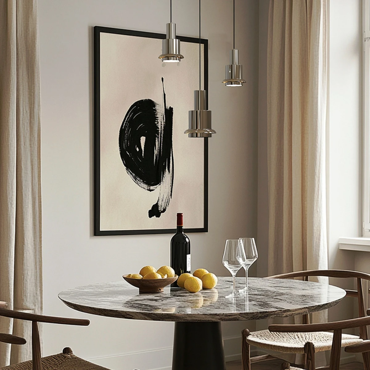 Lampa wisząca Chaumont 150 Sliver