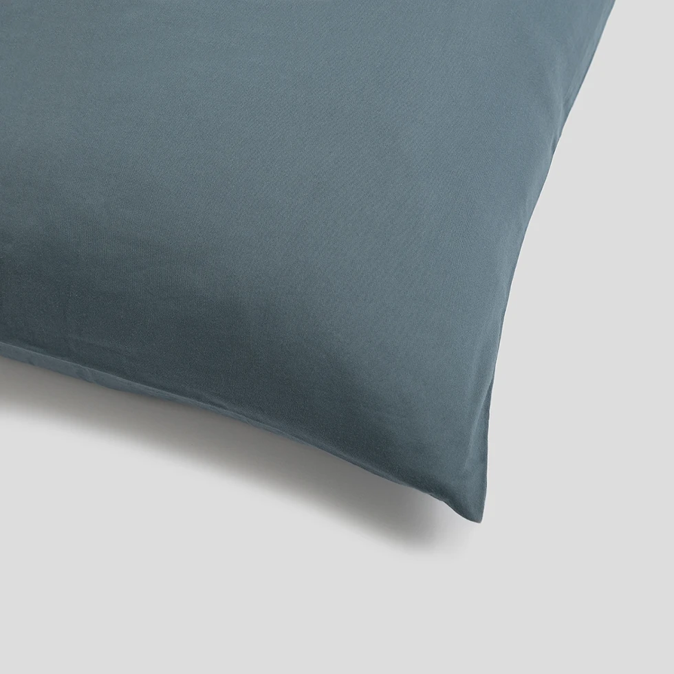 Komplet pościeli z bawełny satynowej Simples Atlantic Blue take a NAP