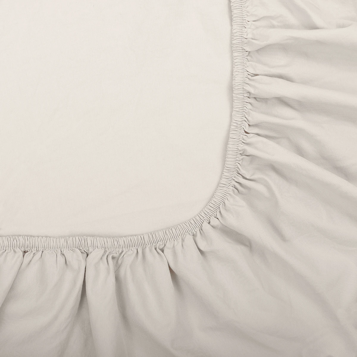 Prześcieradło z gumką  bawełniana Luso Warm Grey