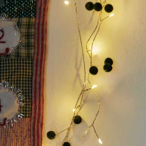 Lampki ozdobne Dolly Silver/Green