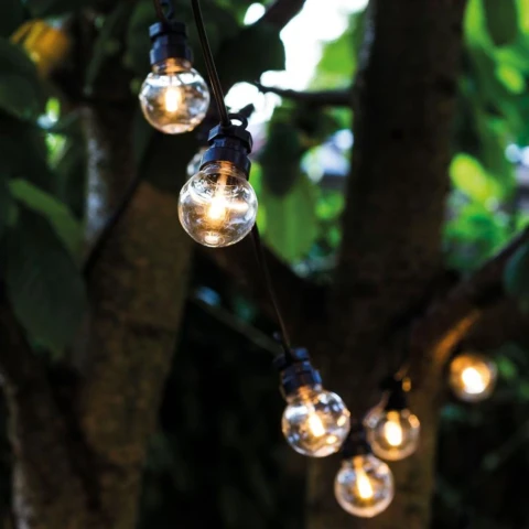 Lampki ozdobne Lukas Start Set Clear