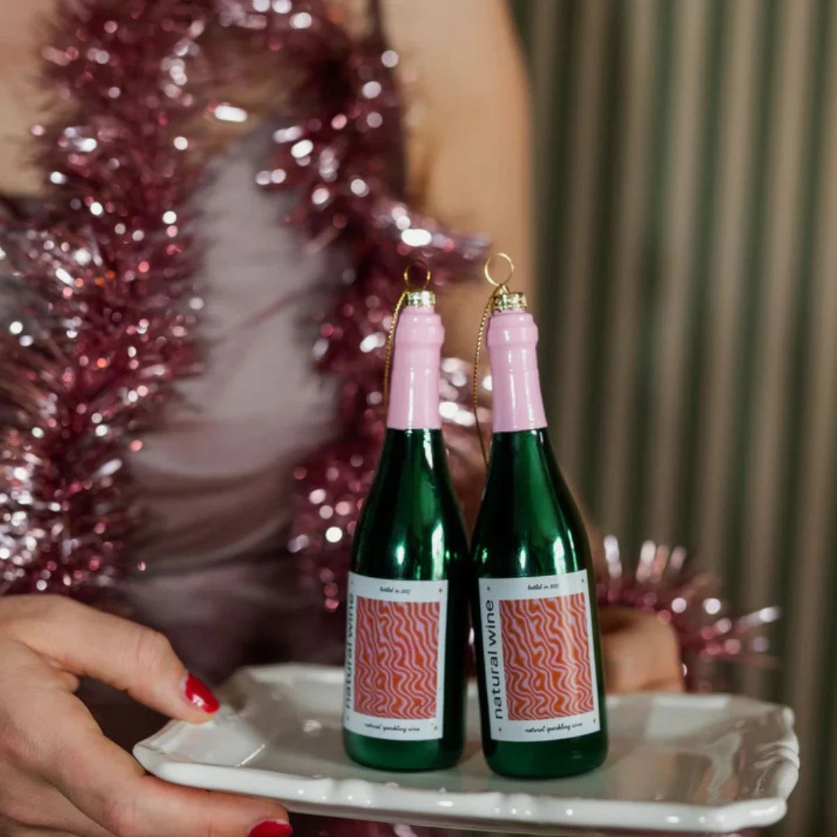 Bombka Natural Wine Ornament