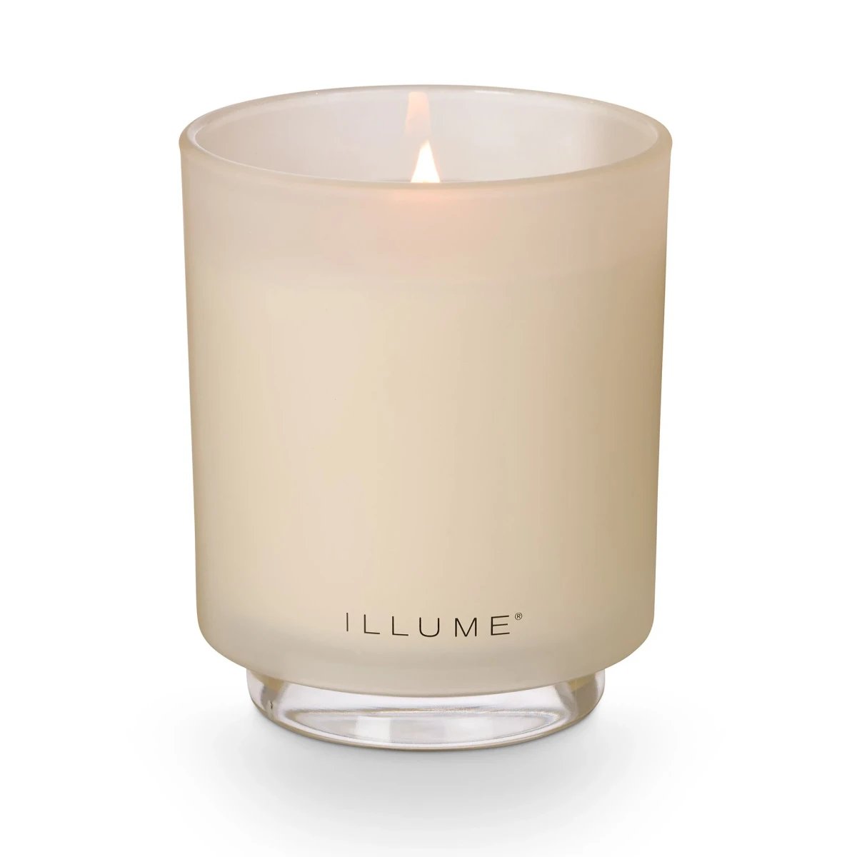 Świeca Box Glass Winter White