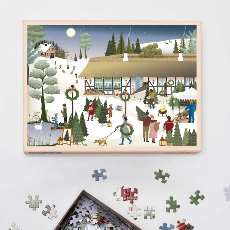 Puzzle Christmas Tree Farm 1000pcs