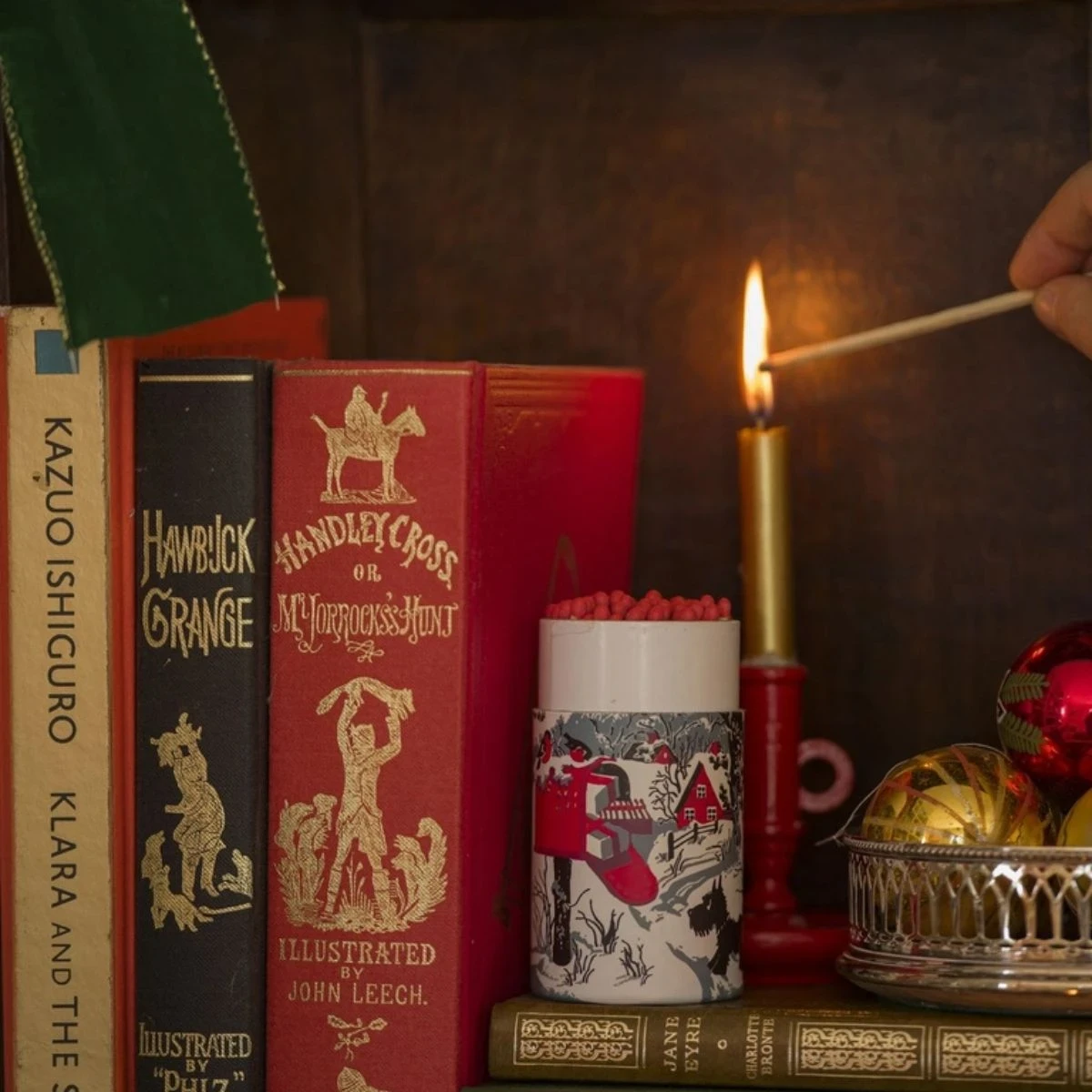 Zapałki Snowy Letterbox Large Cylinder