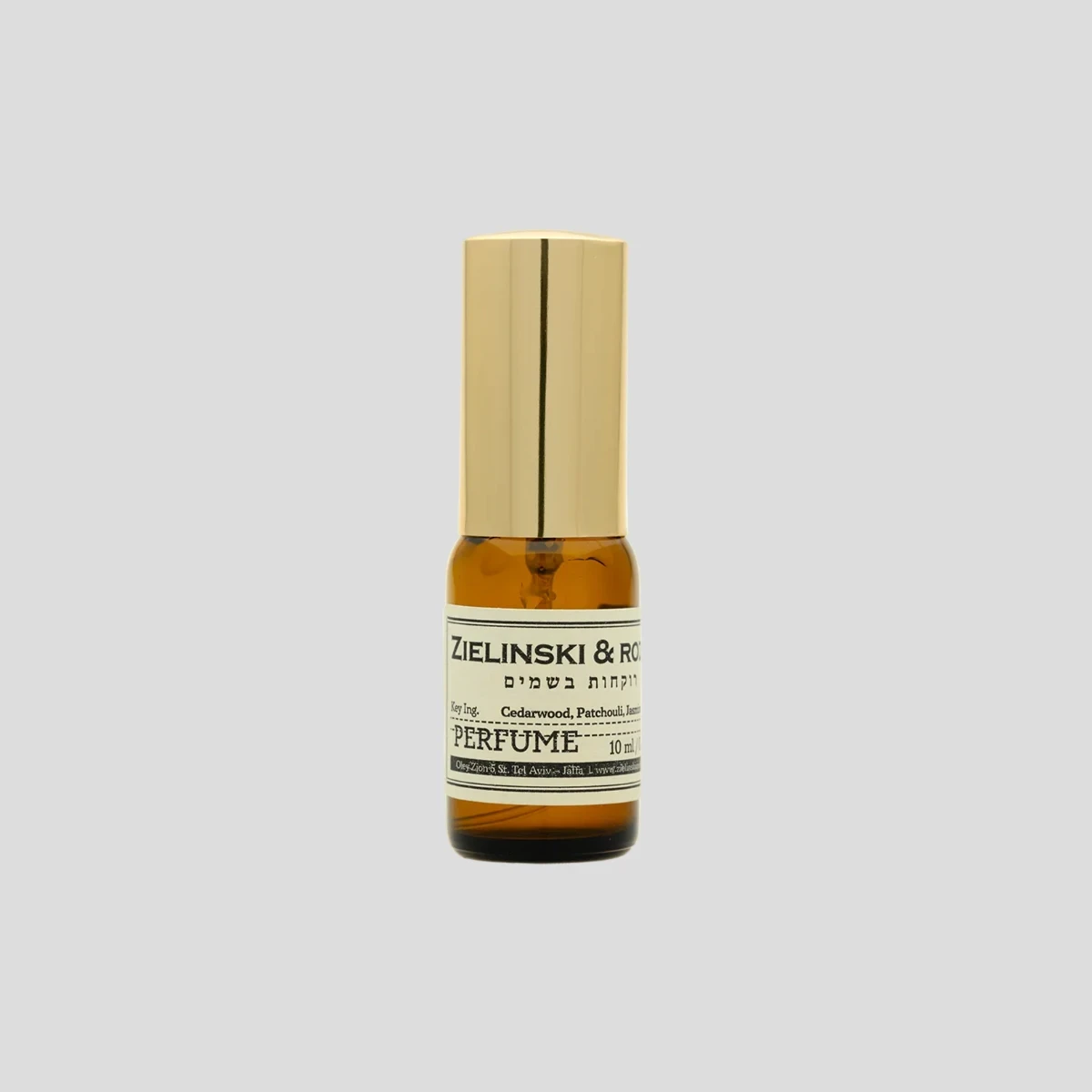 Perfumy unisex 10ml Cedarwood, Patchouli, Jasmine Zielinski & Rozen