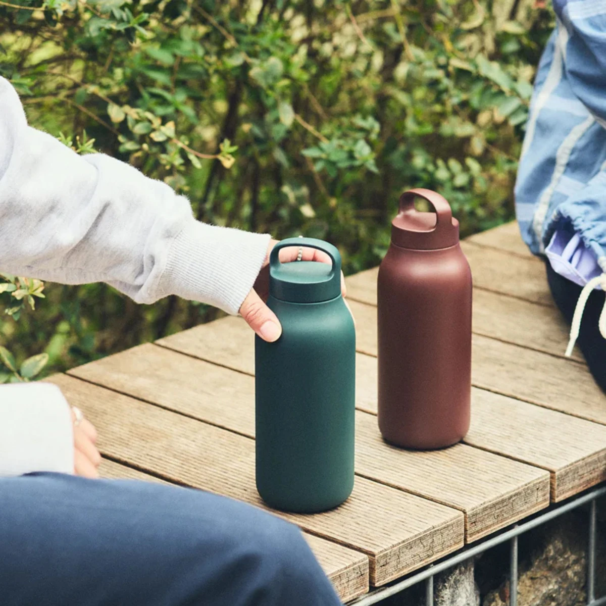 Butelka na wodę Water Tumbler 550 ml deep green