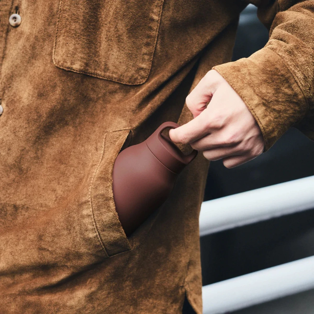 Kubek na wodę 550 ml maroon