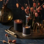 Świeca Box Glass Woodfire