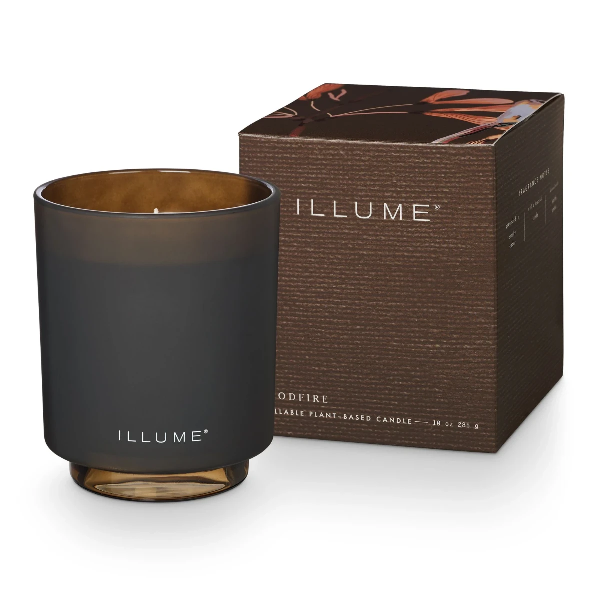 Świeca Box Glass Woodfire