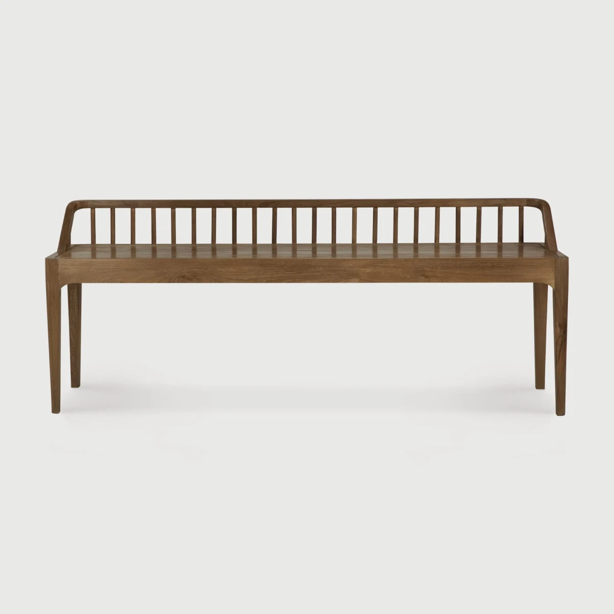 Ławka z drewna tekowego Spindle