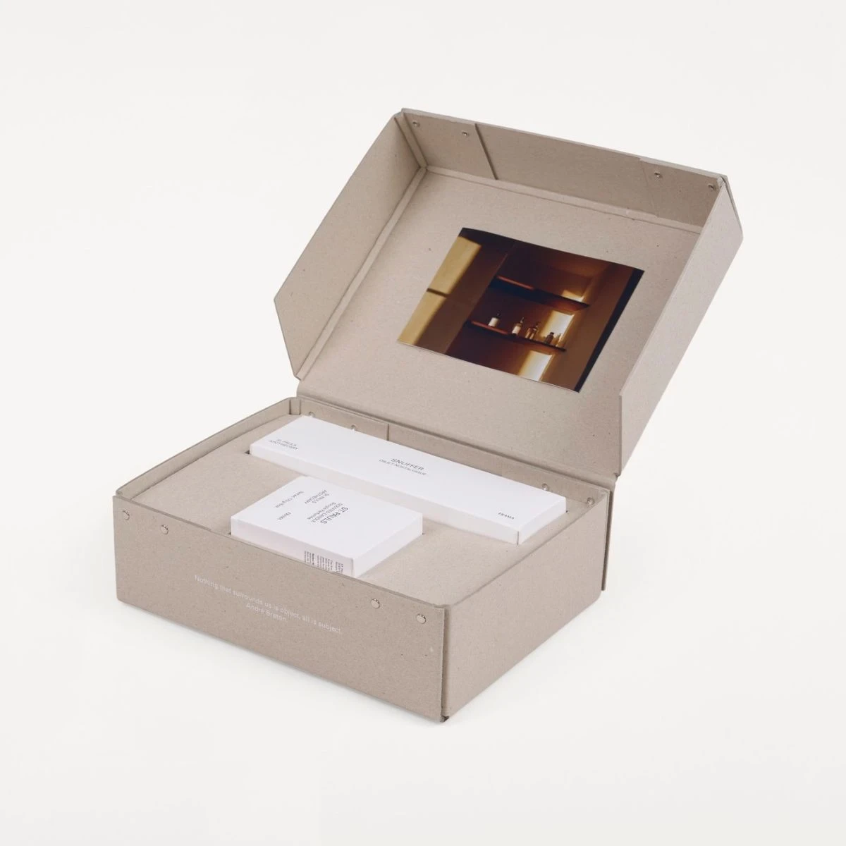 Giftbox: świeca St. Pauls + gasidło