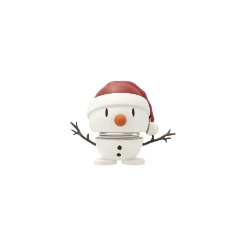 Figurka Santa Soft Snowman S White