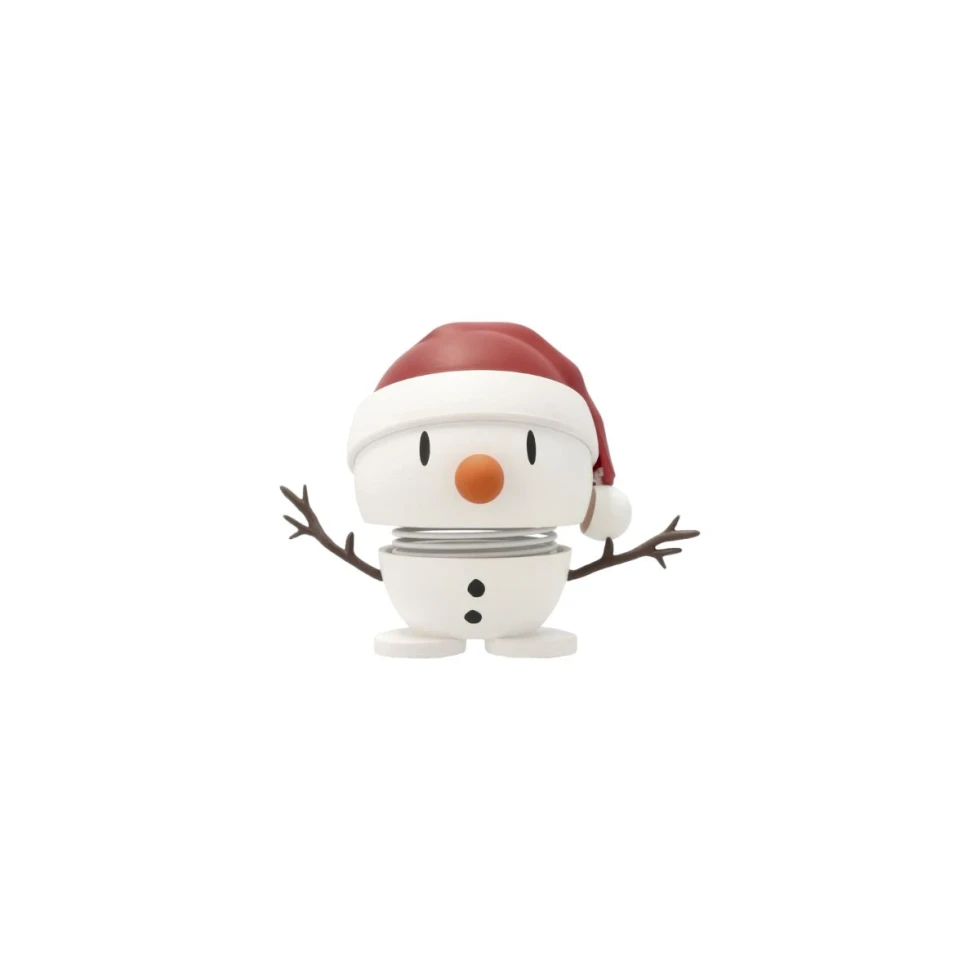 Figurka Santa Soft Snowman S White