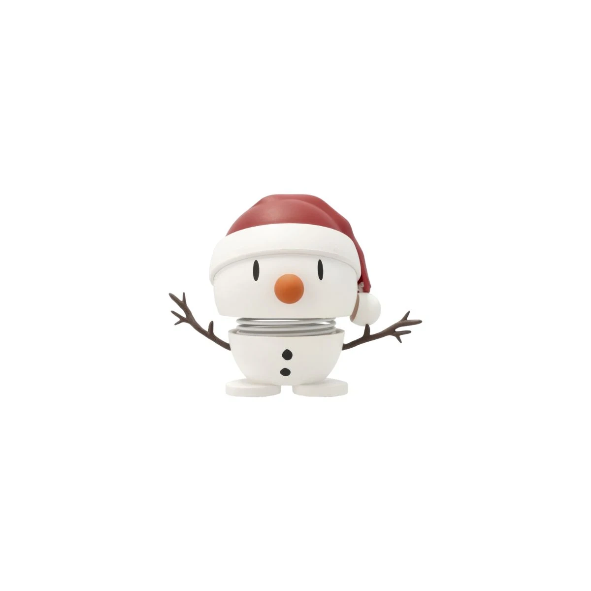 Figurka Santa Soft Snowman S White