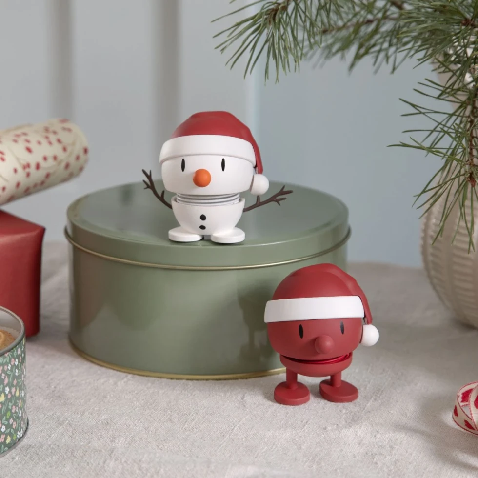 Figurka Santa Soft Snowman S White