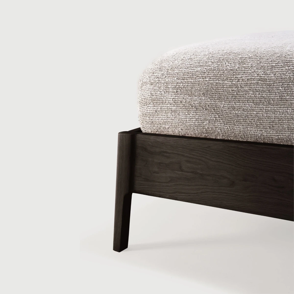 Łóżko dębowe brązowe Air 160x200