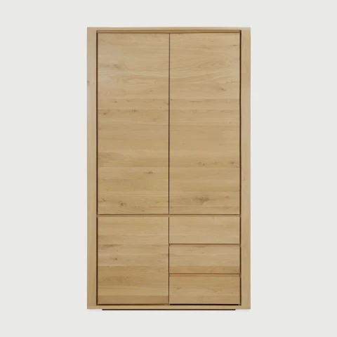 Szafa dębowa 3 drzwiowa Shadow