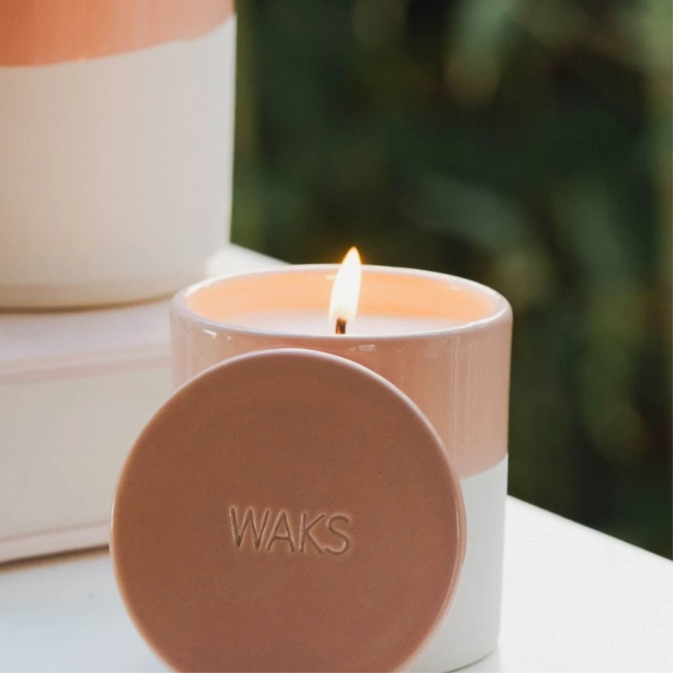 Świeca White Clay Pink Sugar