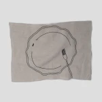 Podkładka z haftem Festive Season, natural/off white, 35x48cm