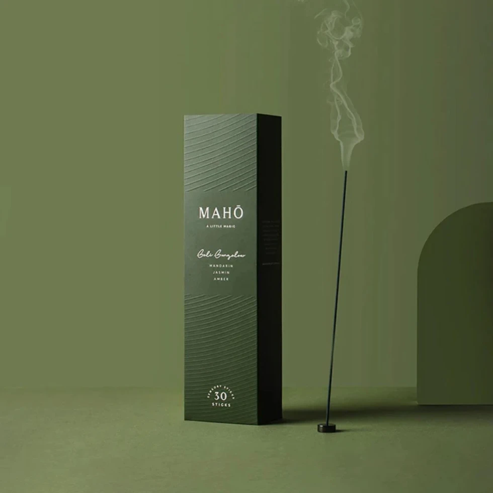 Zestaw kadzidełka i podstawka Bali Bungalow Sensory Sticks