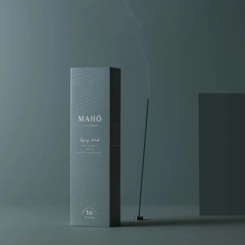 Zestaw kadzidełka i podstawka Gypsy Wood Sensory Sticks