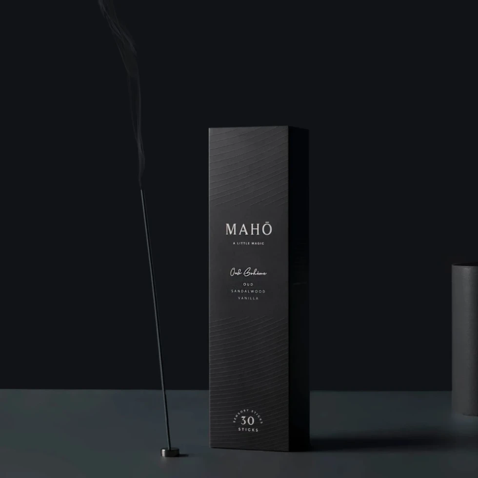 Zestaw kadzidełka i podstawka Oud Boheme Sensory Sticks