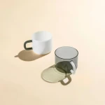 Zestaw dwóch szklanek Cha Mug Set Panda