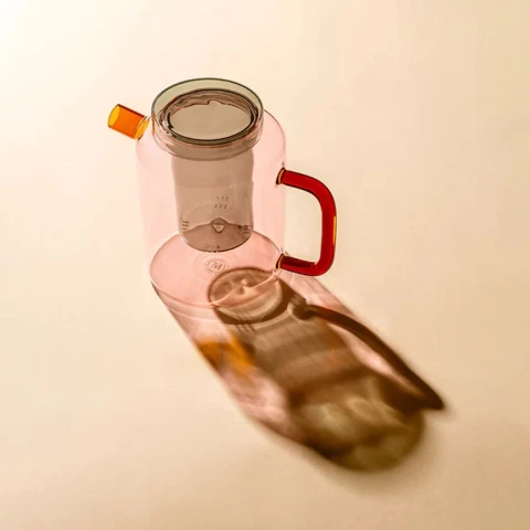 Dzbanek z zaparzaczem Cha Pot Pink Flamingo