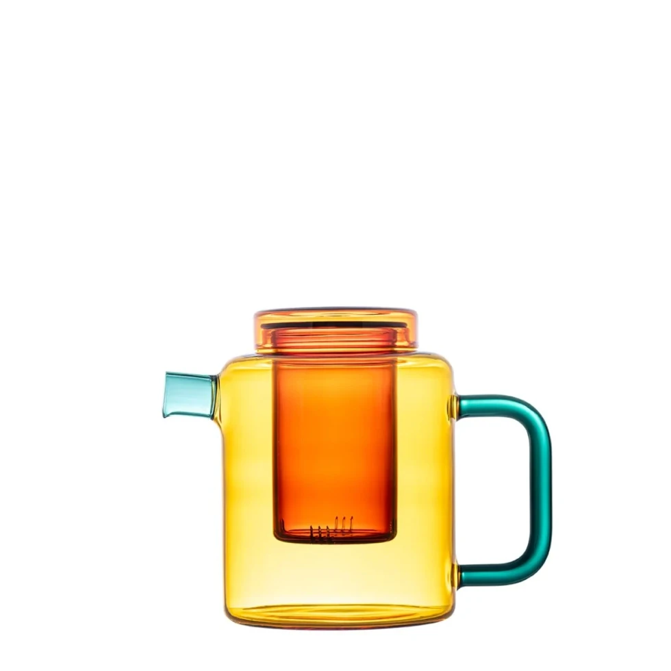 Dzbanek z zaparzaczem Cha Pot Teal Tofee