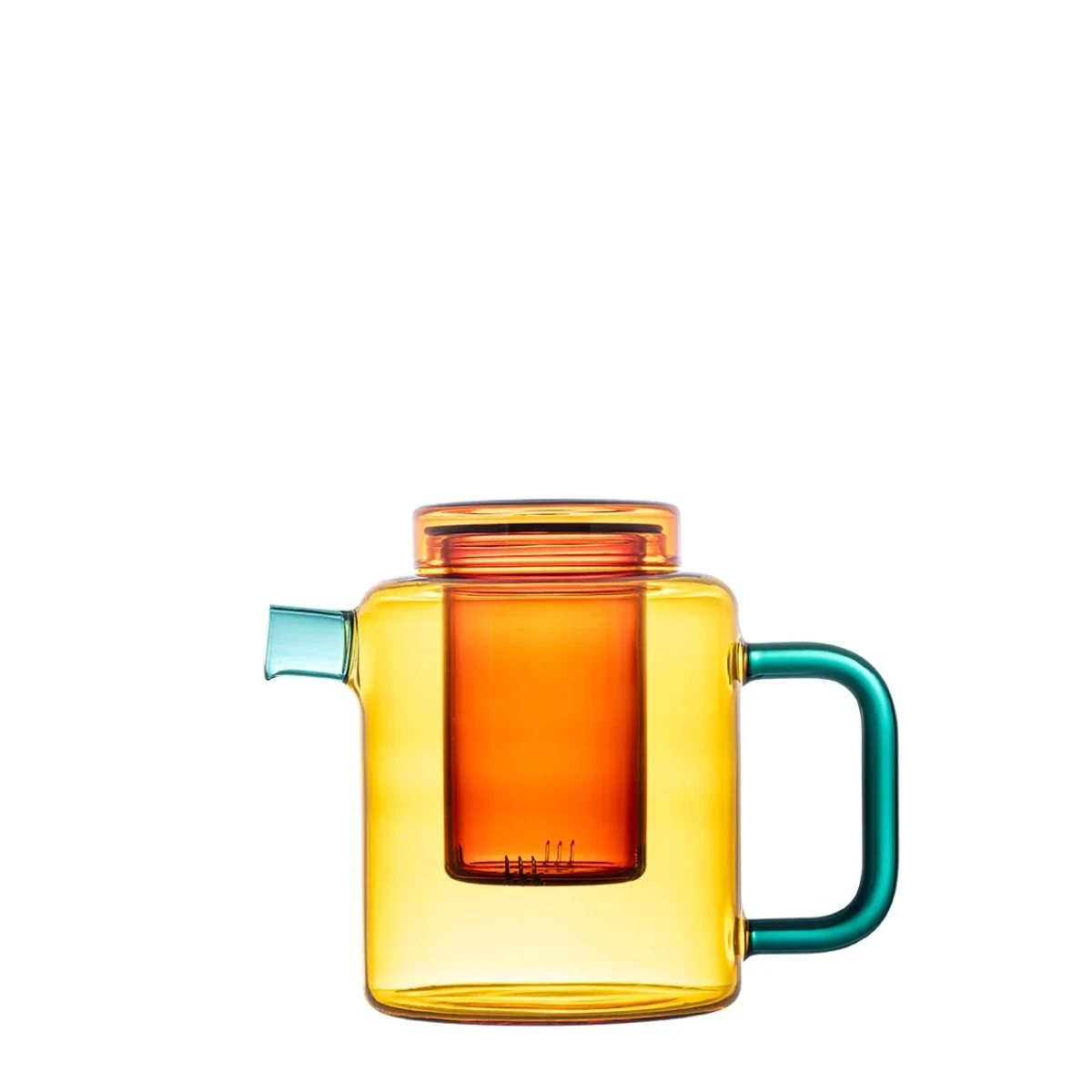 Dzbanek z zaparzaczem Cha Pot Teal Tofee