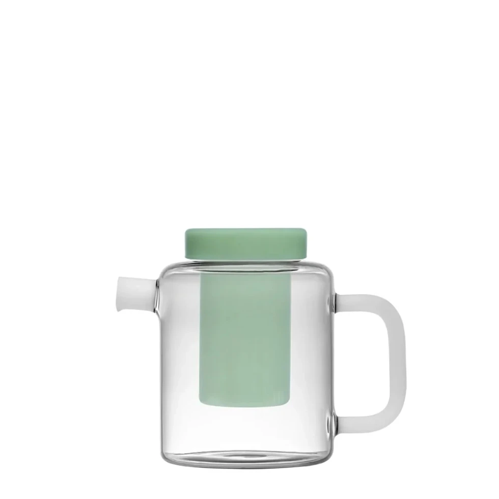 Dzbanek z zaparzaczem Cha Pot White Wasabi