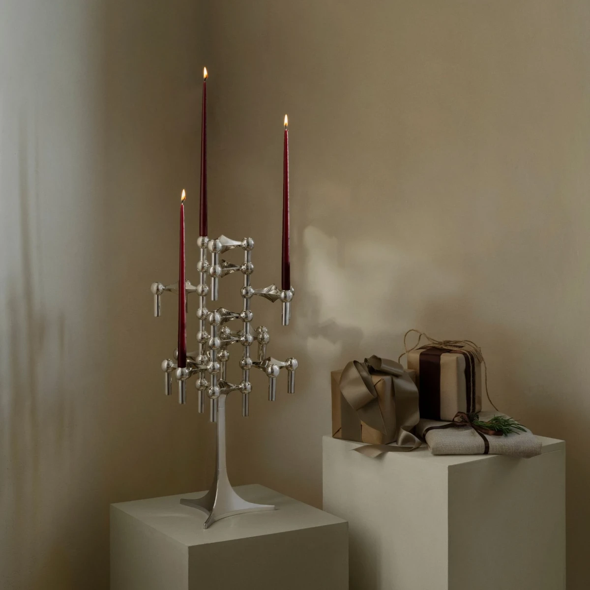 Świeczki Nagel Taper Burgundy