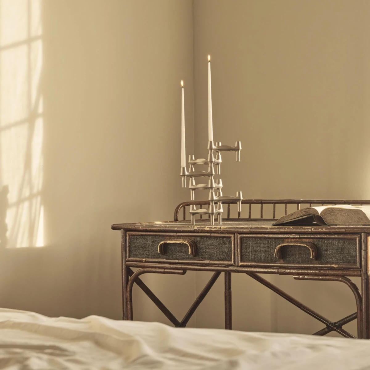 Świeczki Nagel Taper Off White