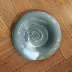 Podstawka doniczki Lily Glazed Misty Blue