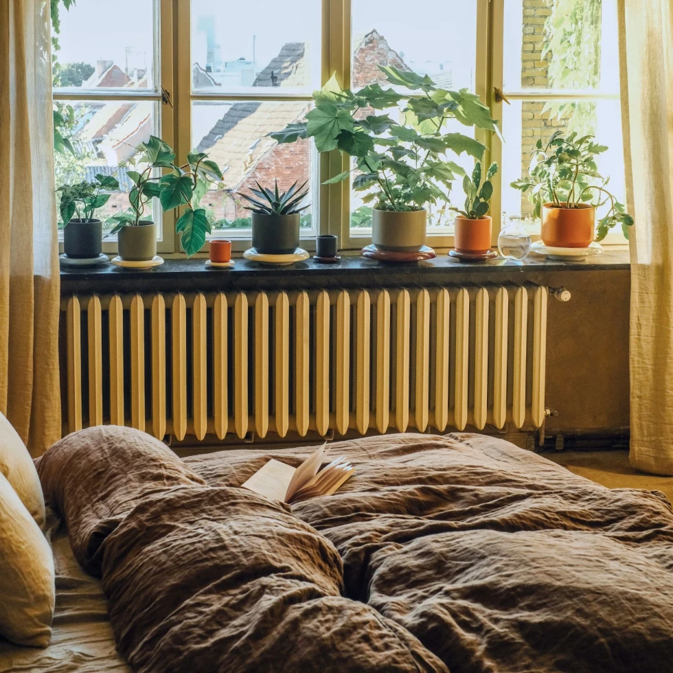 Doniczka Lily Glazed Forest Night