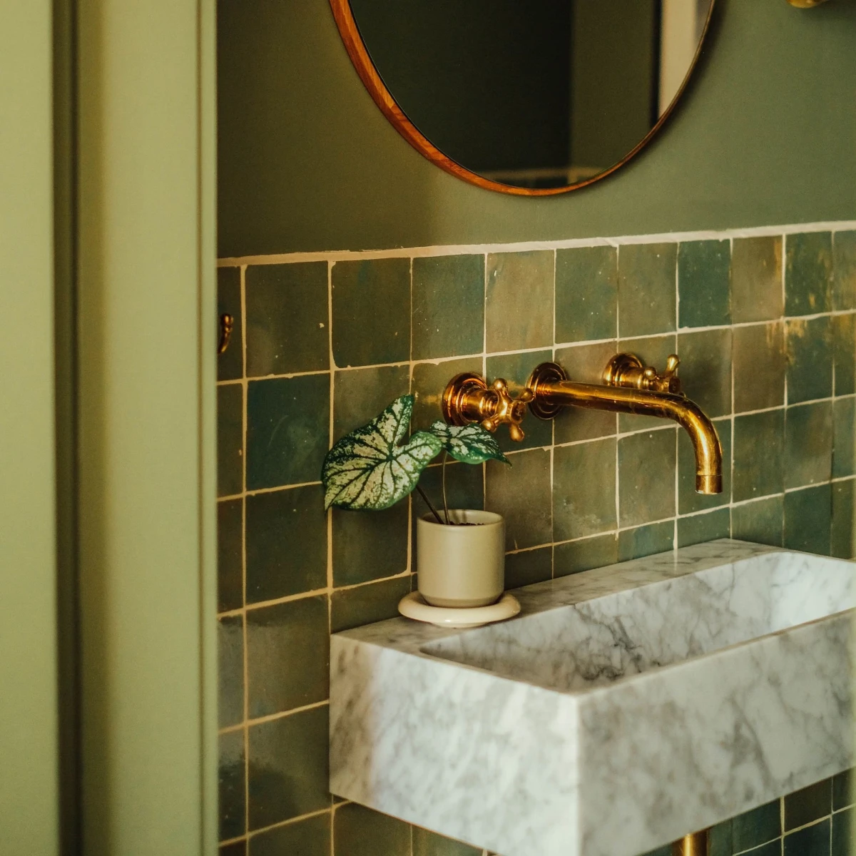 Podstawka doniczki Lily Glazed Sandstone