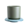 Doniczka Lily Glazed Sage Green