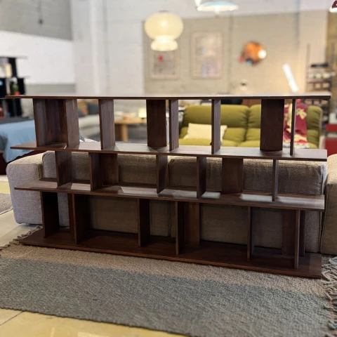 Regał tekowy Irregular