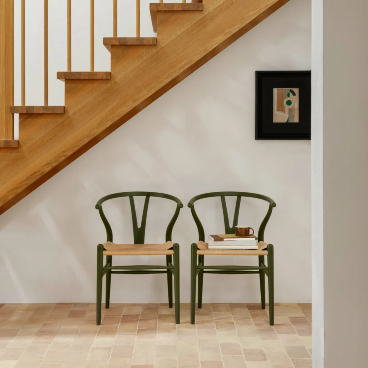 Drewniane krzesło Wishbone CH24 Natural Carl Hansen & Søn