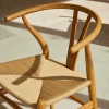Drewniane krzesło Wishbone CH24 Natural Carl Hansen & Søn