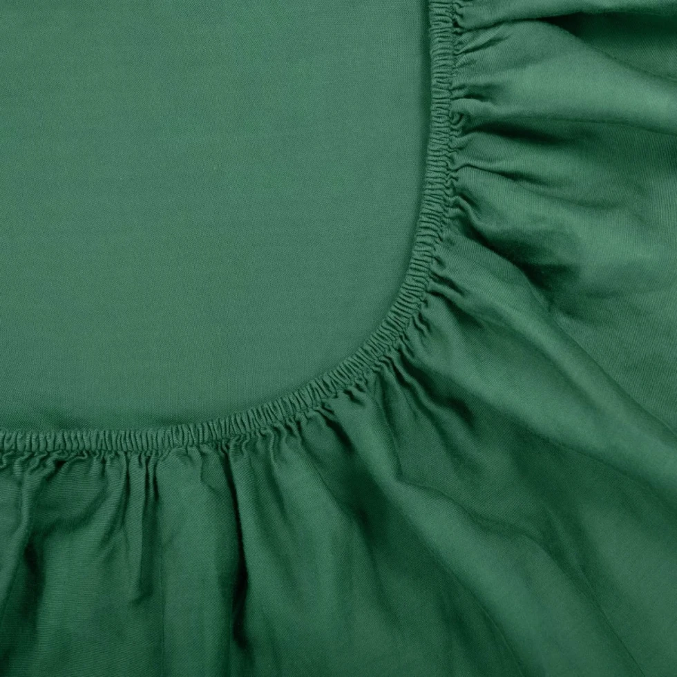 Prześcieradło z bawełny satynowej z gumką Simples Clover