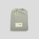 Prześcieradło lniano-bawełniane Moldura Sage 240x260