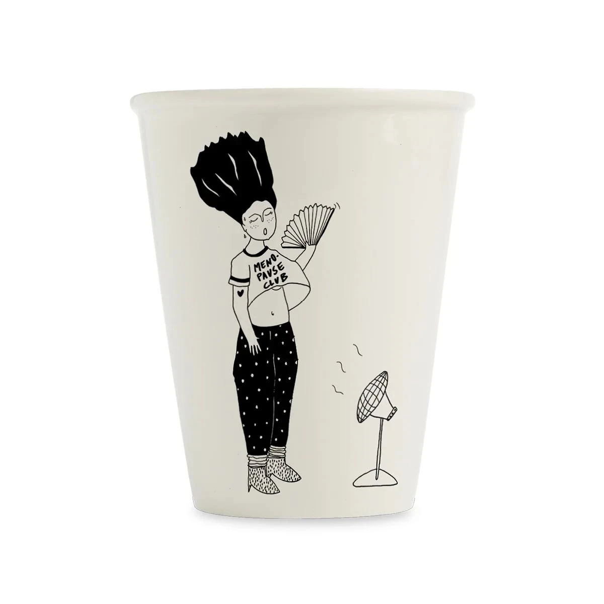 Porcelanowy kubek Menopause Club