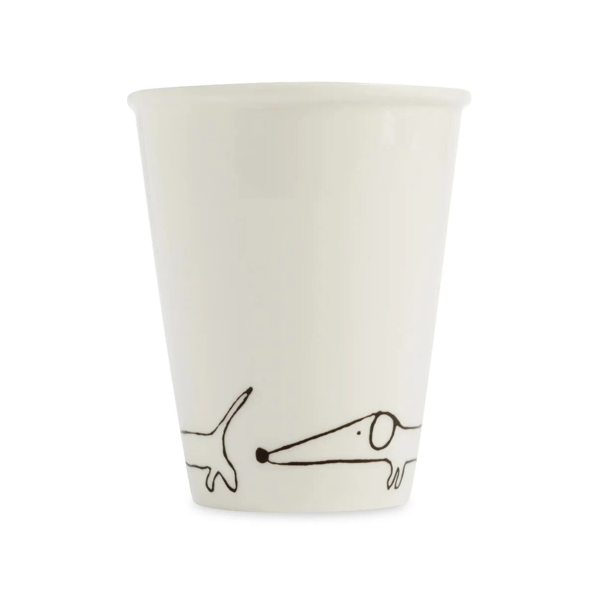 Porcelanowy kubek Teckel