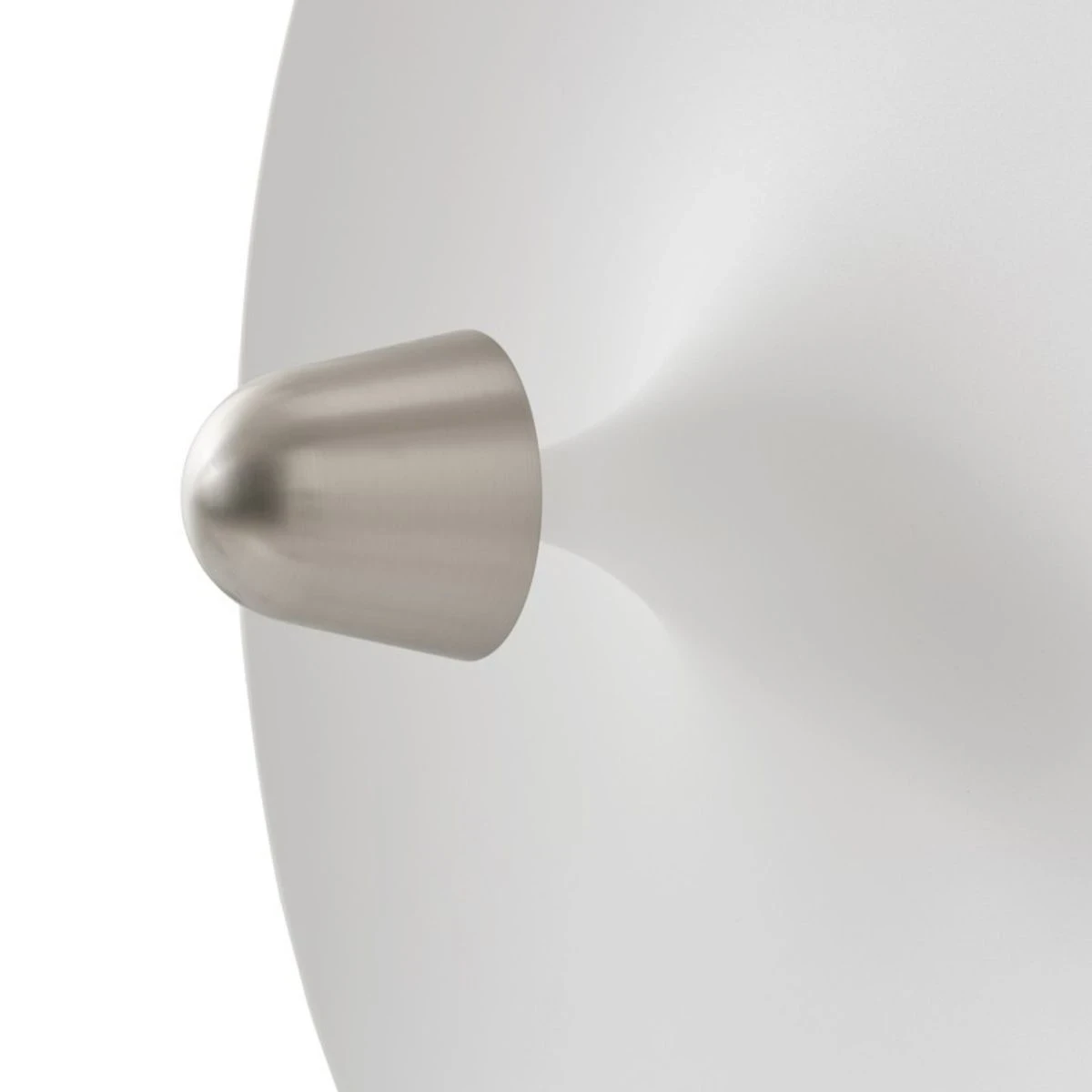 Lampa ścienna Kantarell Nickiel