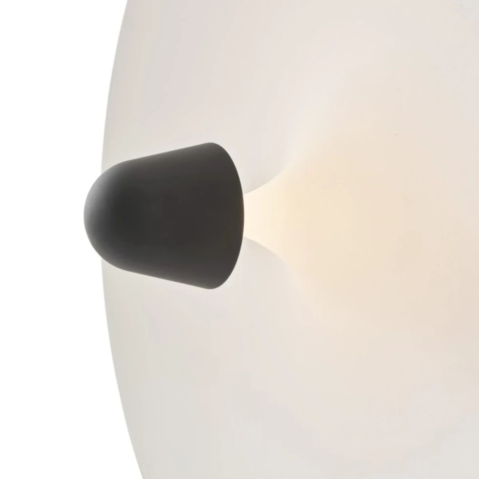 Lampa ścienna Kantarell Black