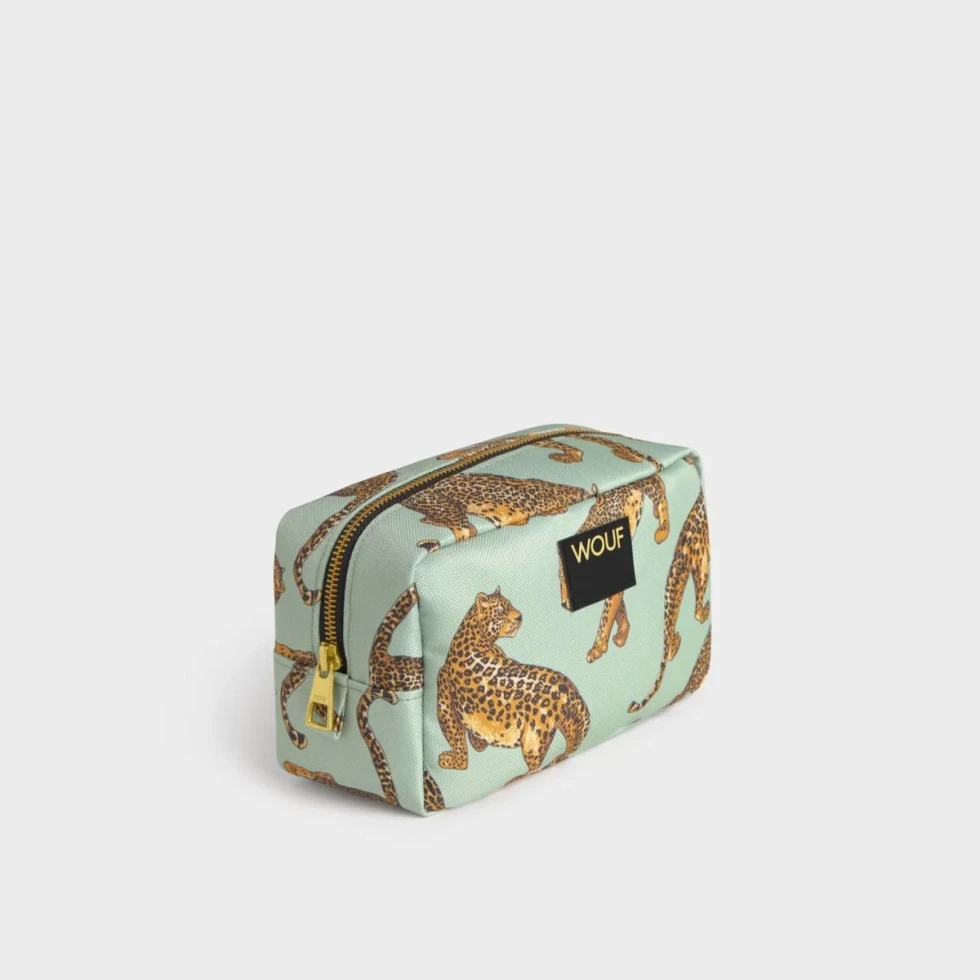 Kosmetyczka Emerald Leopard M