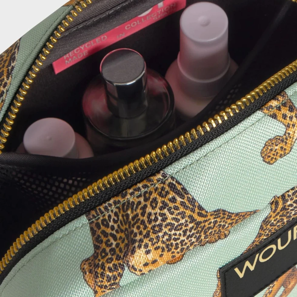Kosmetyczka Emerald Leopard M