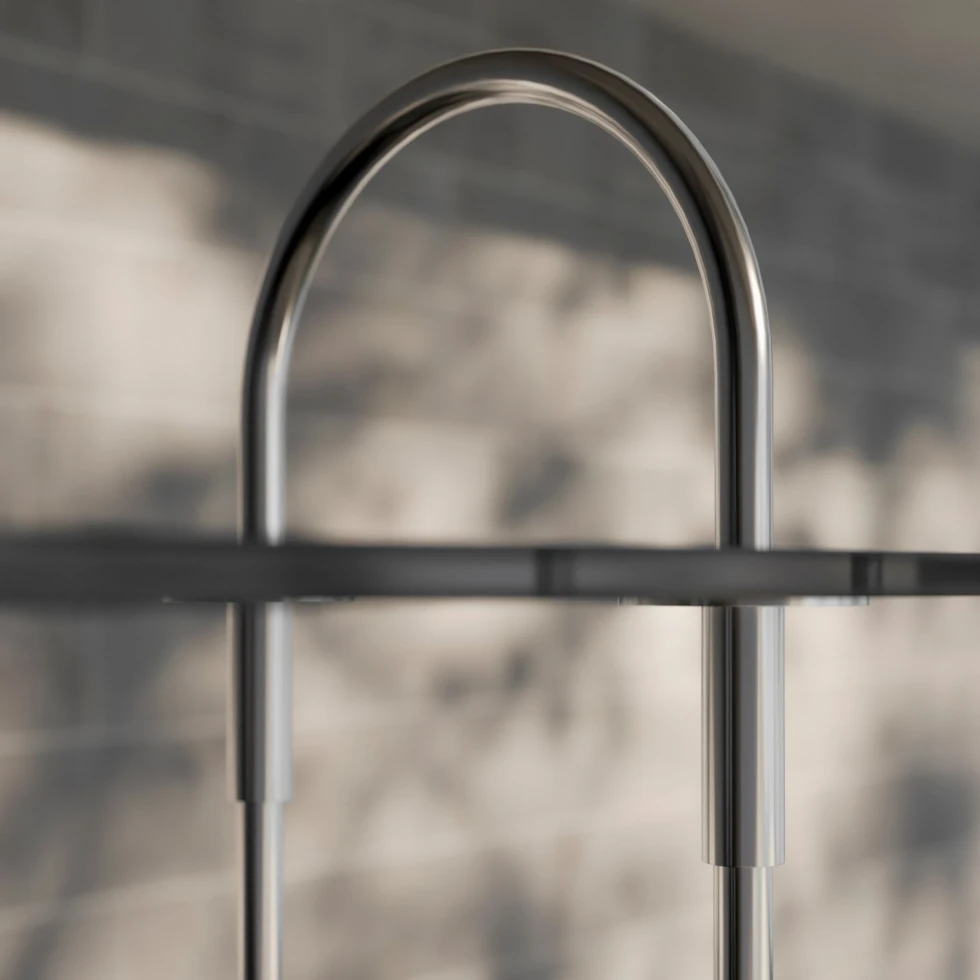 Regał modułowy Keen 62122 Satin Stainless Steel